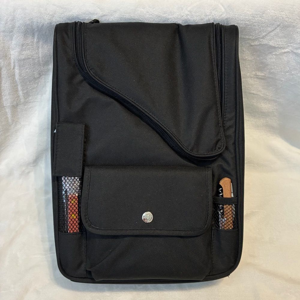 Picnic at Ascot Black Insulated Wine Bag NWOT